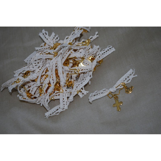 Μαρτυρικό παραμάνα με πουλάκι και δαντέλα