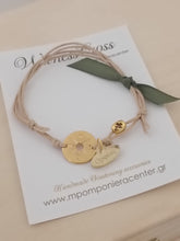 Μαρτυρικό πυξίδα με ιδιαίτερο σταυρό λαδί - πράσινες αποχρώσεις