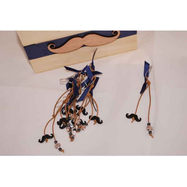 Μαρτυρικό μουστάκι με παραμάνα κρεμαστό για το πέτο