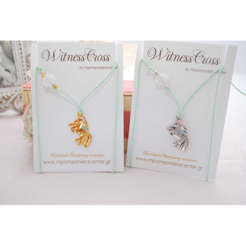 Μαρτυρικό κρεμαστό λαιμού μονόκερος - unicorn