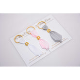 Μαρτυρικό μπρελόκ με ιδιαίτερο σταυρό με κορδέλα επιλογής