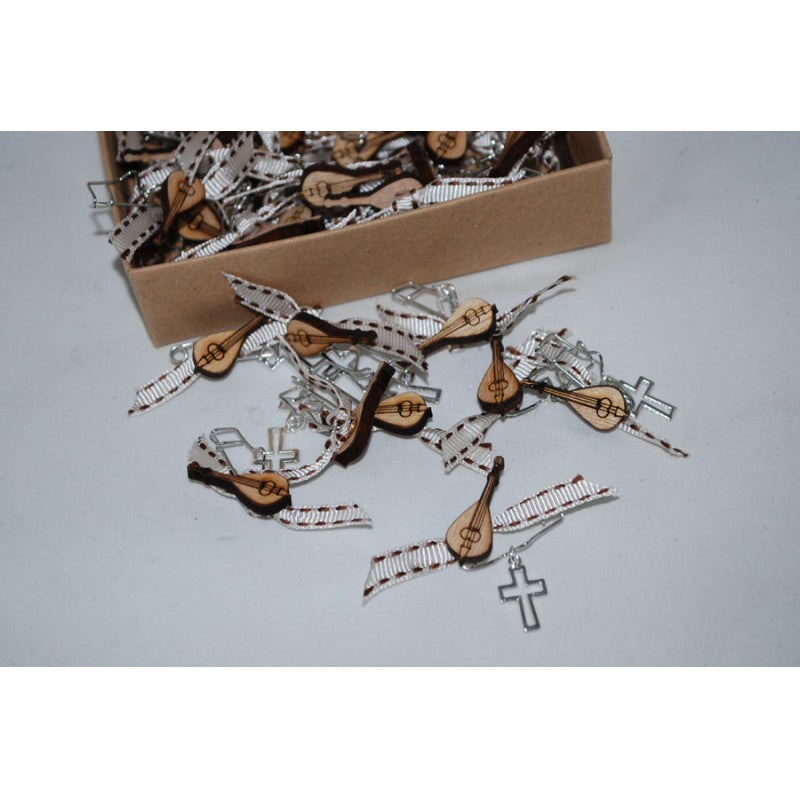 Μαρτυρικό παραμάνα με σταυρό και κρητική παραδοσιακή λύρα