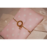 Μαρτυρικό με κύκλο ζωής μεταλλικό , σταυρό και ματάκι (laugh, live, love)