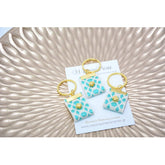 Μαρτυρικό μπρελόκ boho Vintage σε βεραμάν εκρού