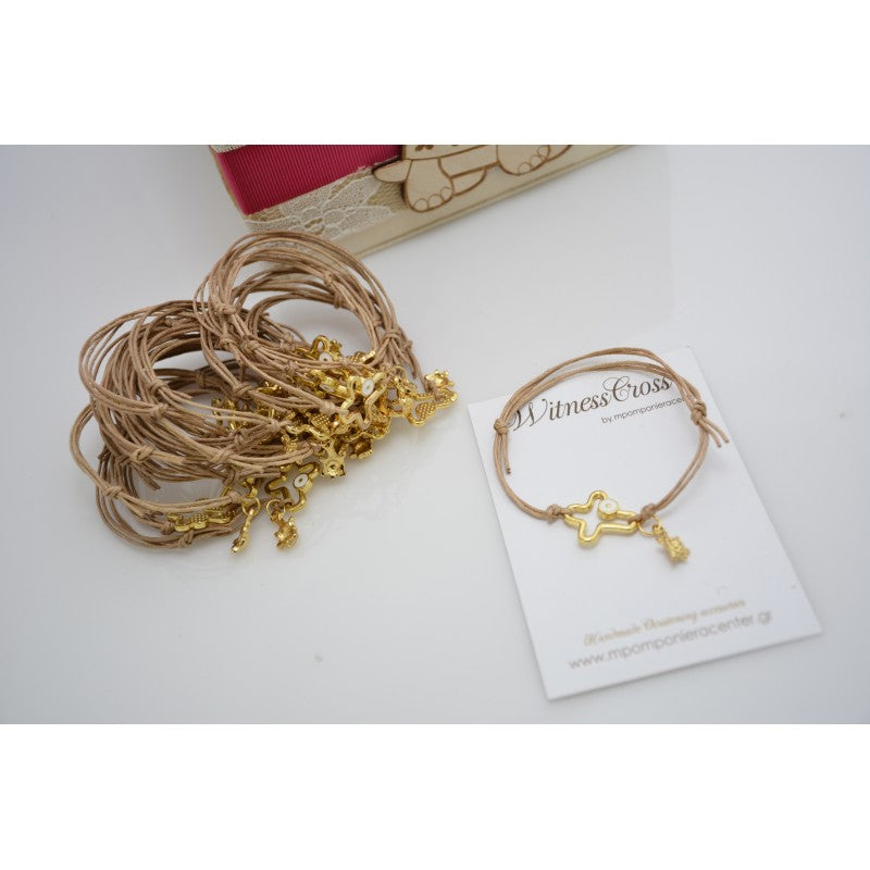 Μαρτυρικό με ιδιαίτερο μεταλλικό σταυρό ματάκι στο πλάι με κρεμαστή χελωνίτσα