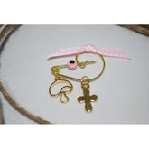 Μαρτυρικό παραμάνα με μανιτάρι χρυσό, ματάκι ροζ