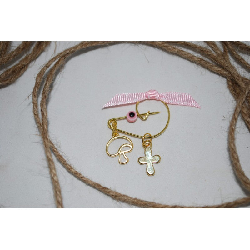 Μαρτυρικό παραμάνα με μανιτάρι χρυσό, ματάκι ροζ