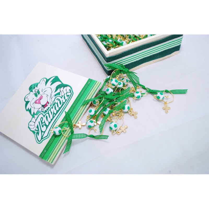 Μαρτυρικό παραμάνα με μπάλα ΠΑΝΑΘΗΝΑΪΚΟΣ σε πράσινο