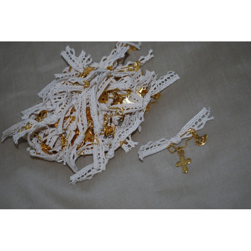 Μαρτυρικό παραμάνα με πουλάκι και δαντέλα