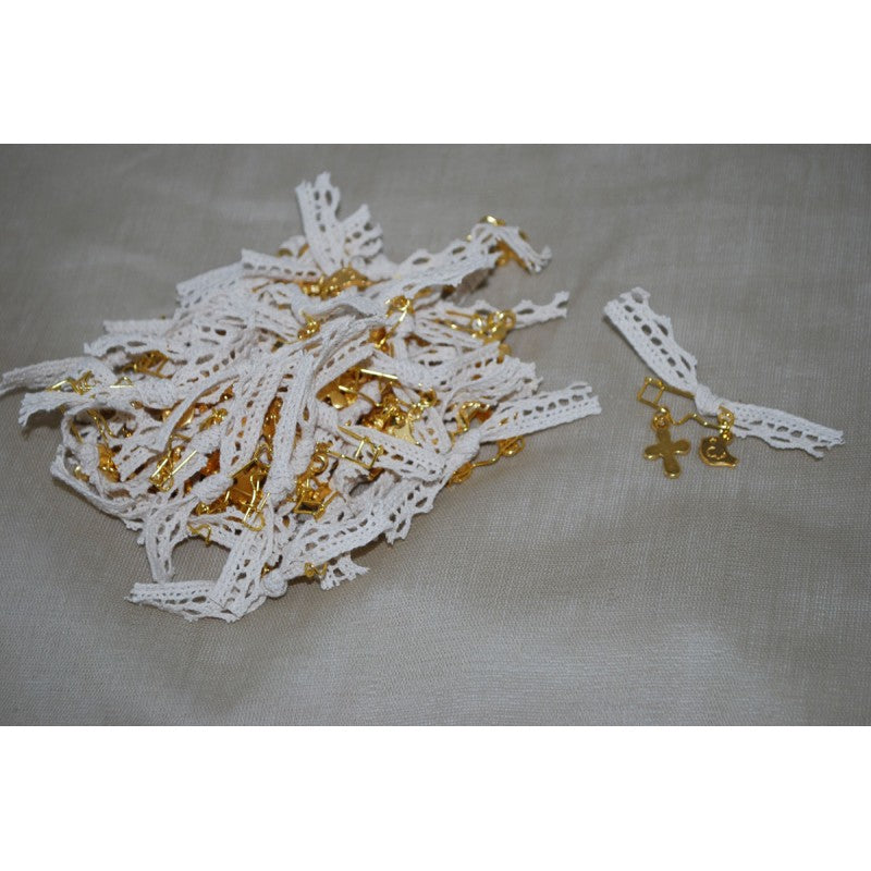 Μαρτυρικό παραμάνα με πουλάκι και δαντέλα