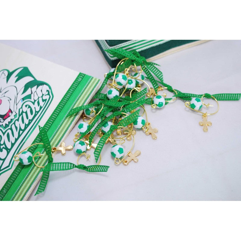 Μαρτυρικό παραμάνα με μπάλα ΠΑΝΑΘΗΝΑΪΚΟΣ σε πράσινο