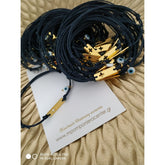 Μαρτυρικό ταυτότητα με σταυρό χρυσό και ματάκι ιδιαίτερο πλακέ