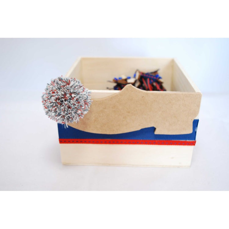 Μαρτυρικό βραχιόλι τσαρούχι με σταυρό λευκό & μπλέ σκούρο μάτι