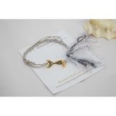 Μαρτυρικό βραχιόλι με ουρά γοργόνα με σμάλτο, εξαιρετικό σχέδιο με φούντα fluffy