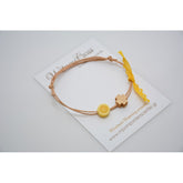 Μαρτυρικό βραχιόλι με λεμόνι σε εκπληκτικό κίτρινο χρώμα έντονο