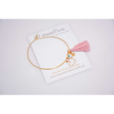 Μαρτυρικό βραχιόλι κύκνος, με κρεμαστό σταυρό , ματάκι και φουντίτσα