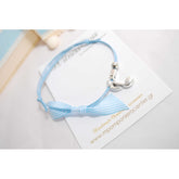 Μαρτυρικό βραχιόλι νότα με θέμα μουσική σε σιέλ αποχρώσεις