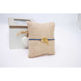 Μαρτυρικό βραχιόλι με μεταλλικό ιδιαίτερο μάτι & σταυρό